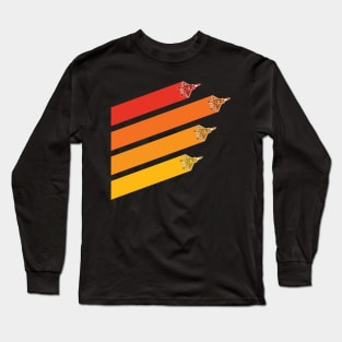 F-22 Retro Raptor Squadron Long Sleeve T-Shirt